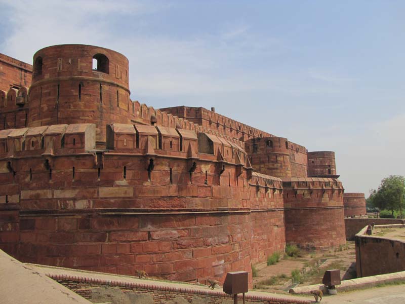 Rajastan, Agra: le Taj Mahal, le Fort Rouge