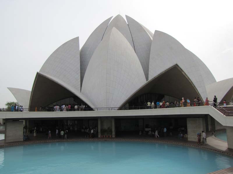 Rajastan, Dehli Le temple Baha'i du Lotus 