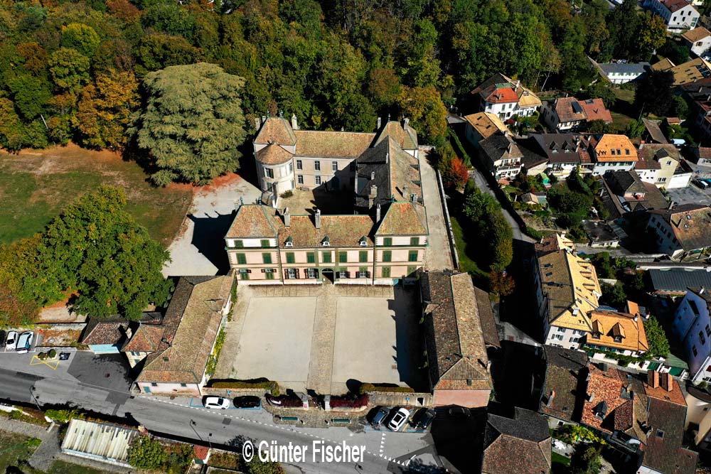 Coppet vue d'avion