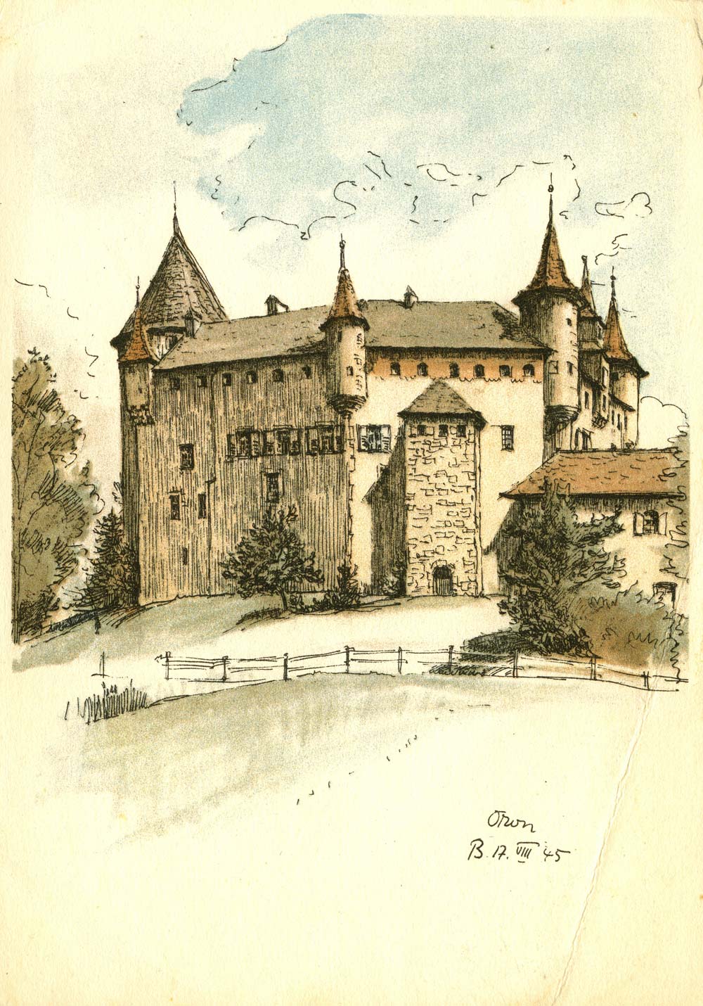 chateau oron