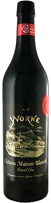 Ch&acirc;teau Maison Blanche - Grand Cru Yvorne AOC rouge
