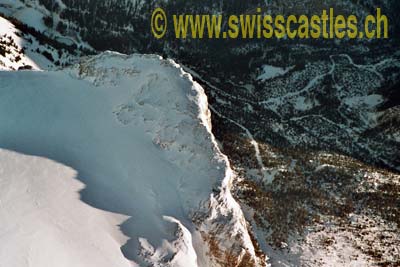 Glacier de Tsanfleuron et ses pistes de skis