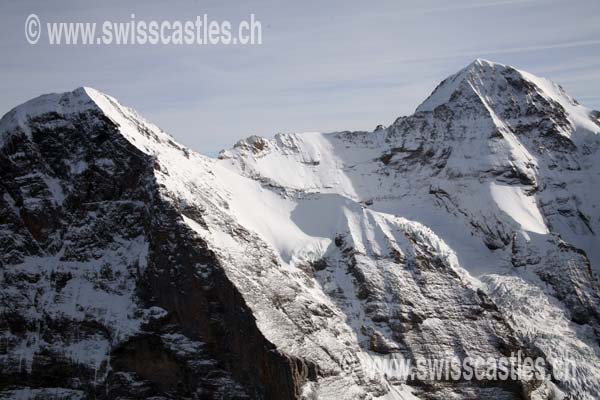 L'Eiger, le Mönch, la Jungfrau