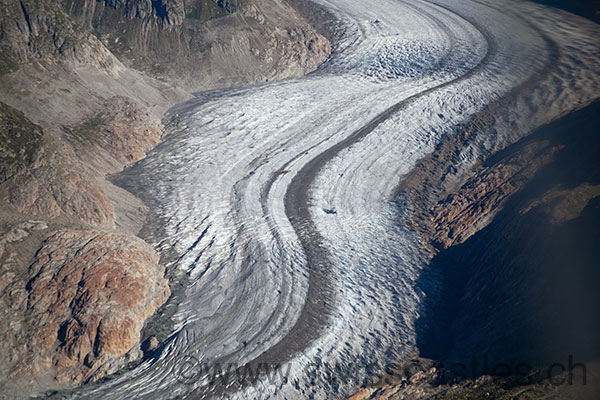 Le glacier d'Aletsch