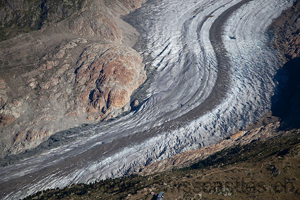 Le glacier d'Aletsch