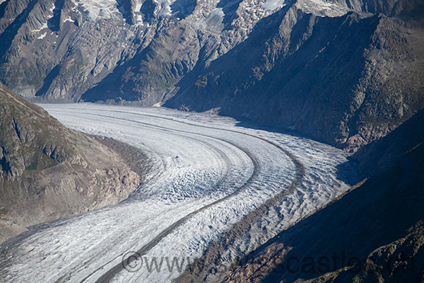 Le glacier d'Aletsch