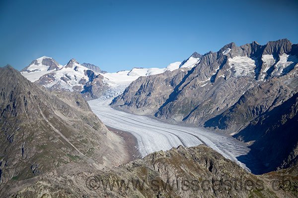 Le glacier d'Aletsch