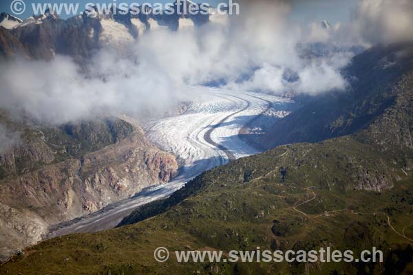 Le glacier d'Aletsch