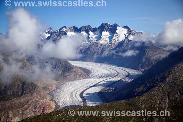 Le glacier d'Aletsch