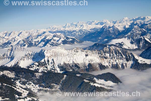 entre la dent de Lys et les Rochers de Naye