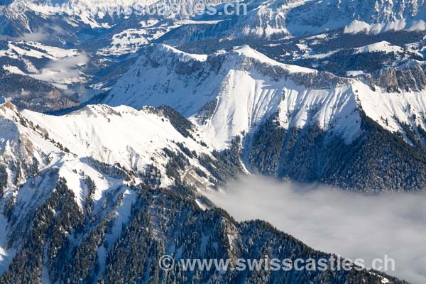 entre la dent de Lys et les Rochers de Naye