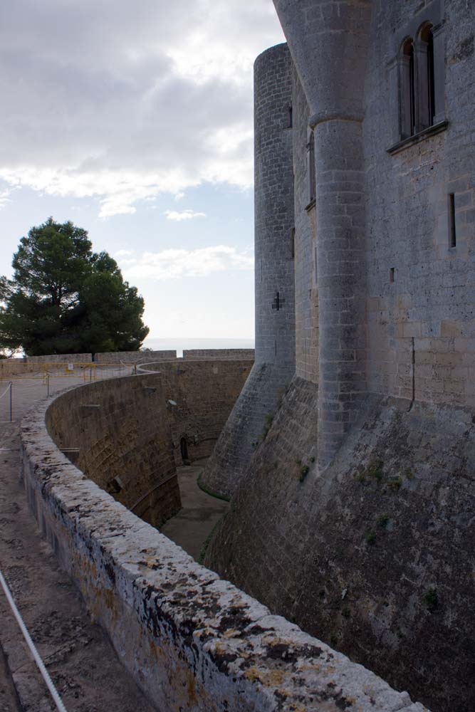 Majorque , Minorque, Palma, le chateau Belver