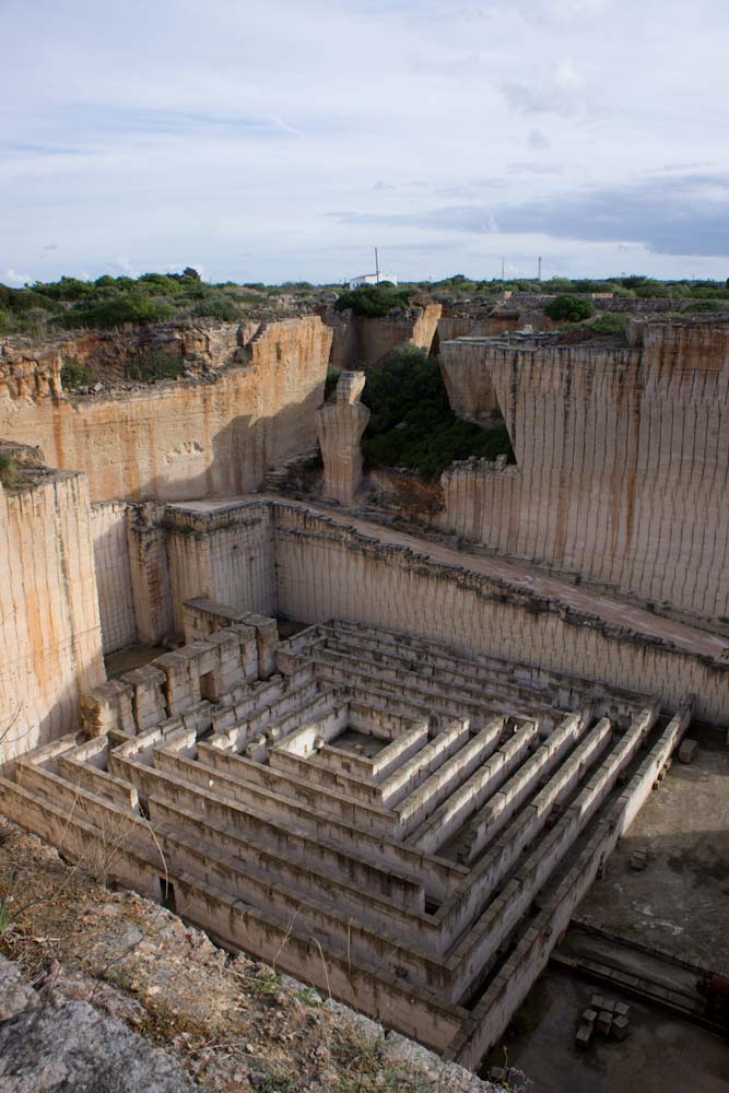 Majorque , Minorque, Minorque la carriere de Lithica