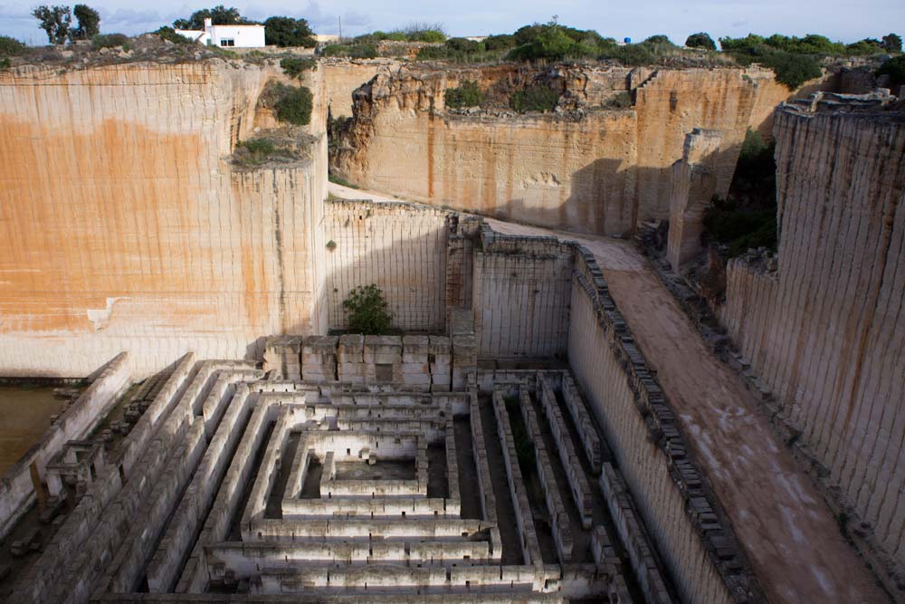 Majorque , Minorque, Minorque la carriere de Lithica