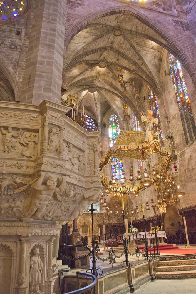 Majorque , Minorque, Palma, la Cathedrale