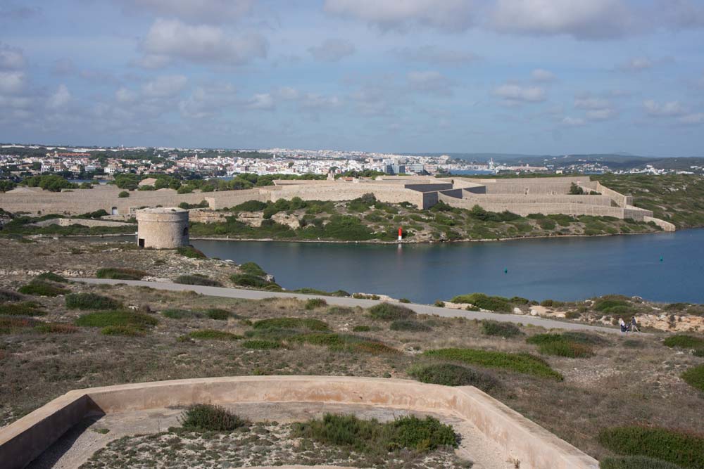 Majorque , Minorque, Le fort de Mola