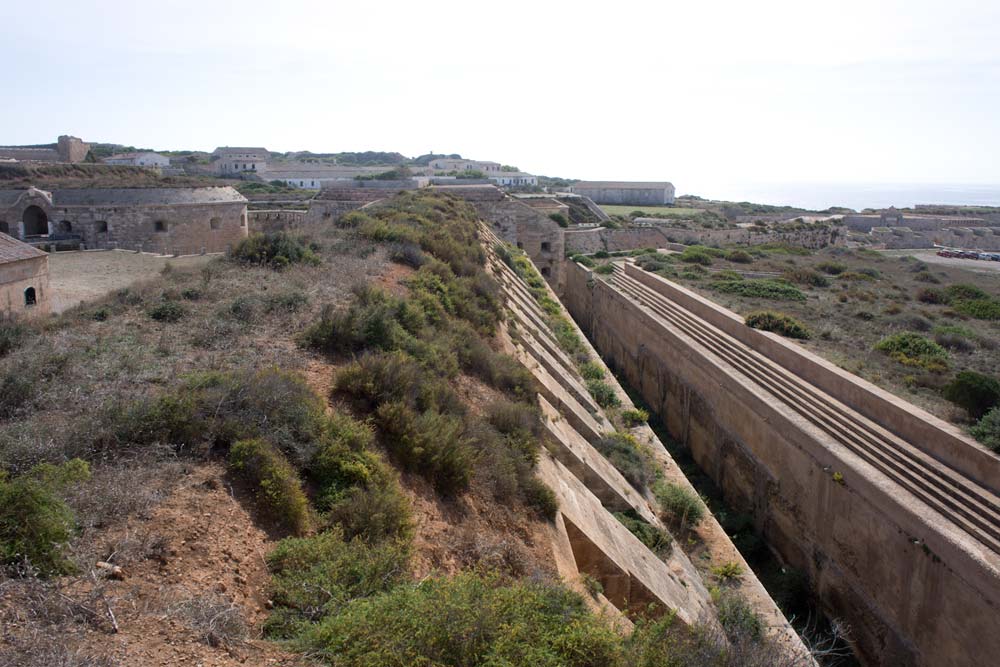 Majorque , Minorque, Le fort de Mola