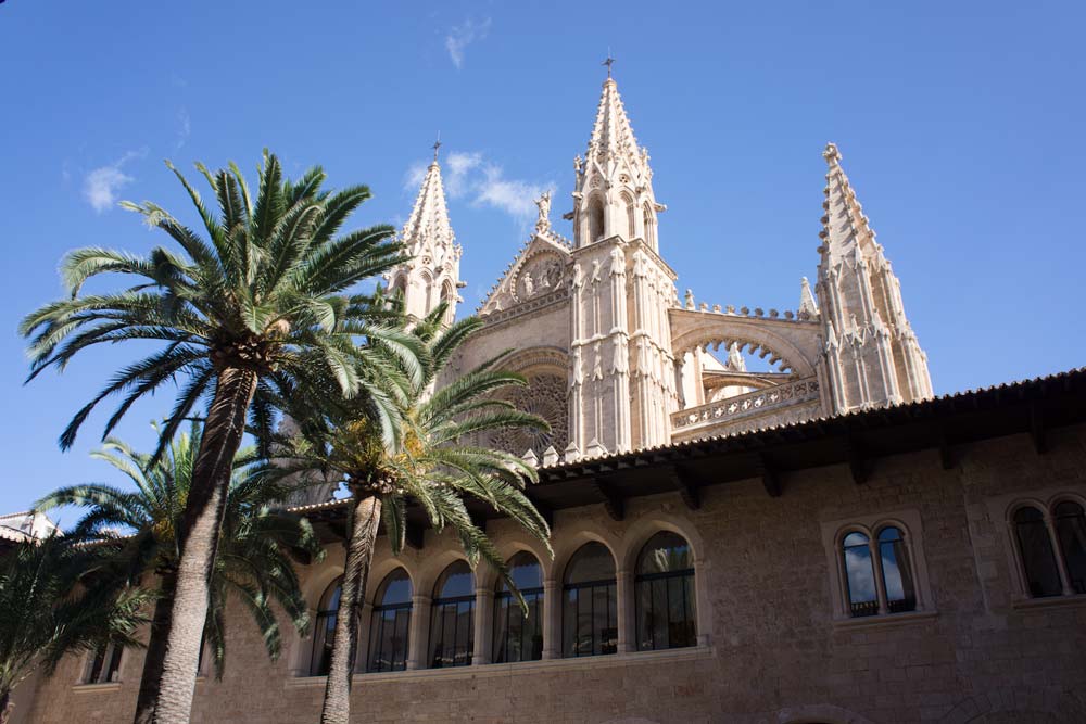 Majorque , Minorque, Palma, le Palais royal