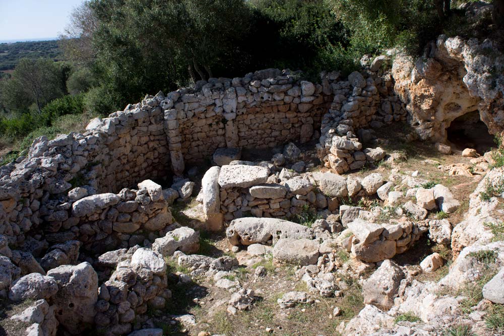 Majorque , Minorque, Torre d'en Galmés