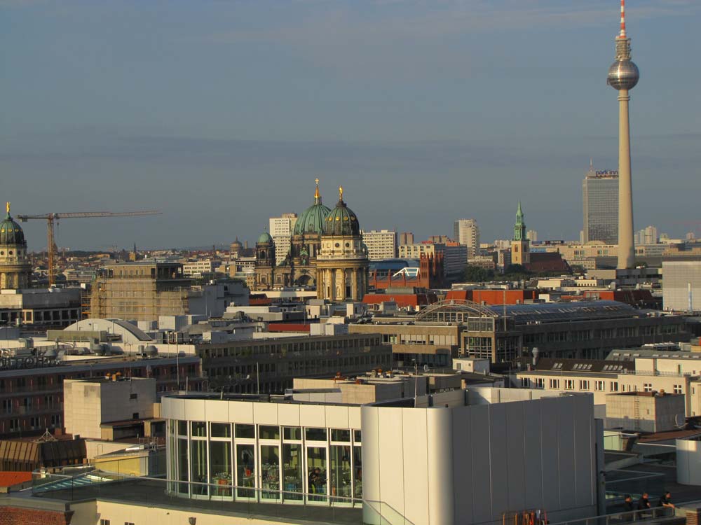 Berlin Depuis le ballon captif, Berlin vu du ciel