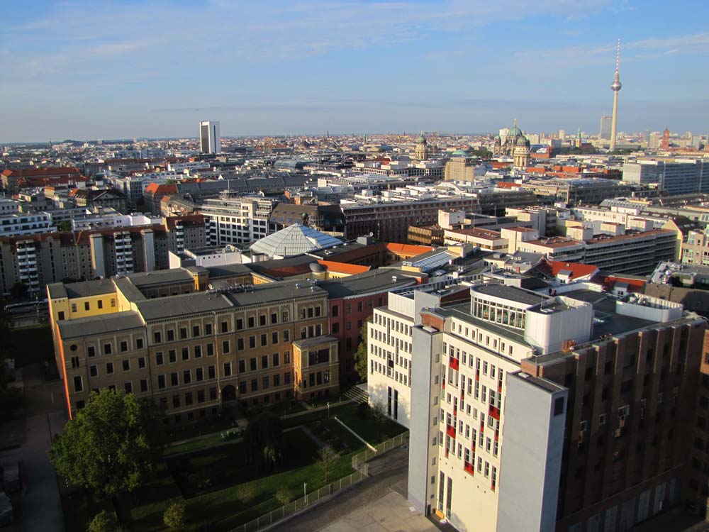 Berlin Depuis le ballon captif, Berlin vu du ciel