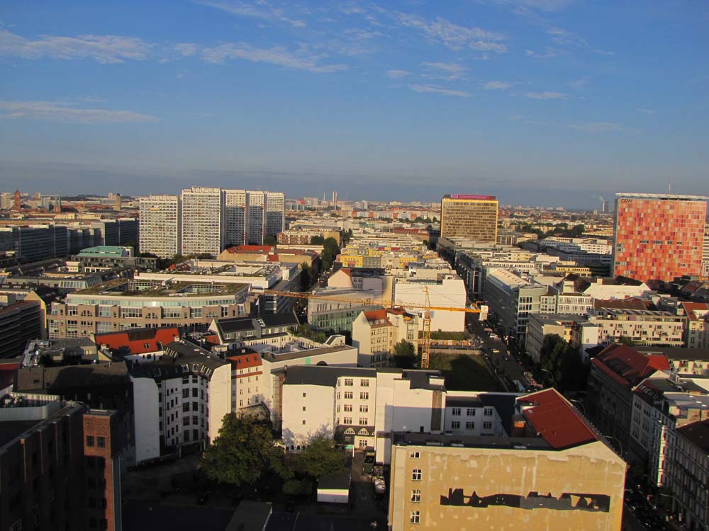 Berlin Depuis le ballon captif, Berlin vu du ciel