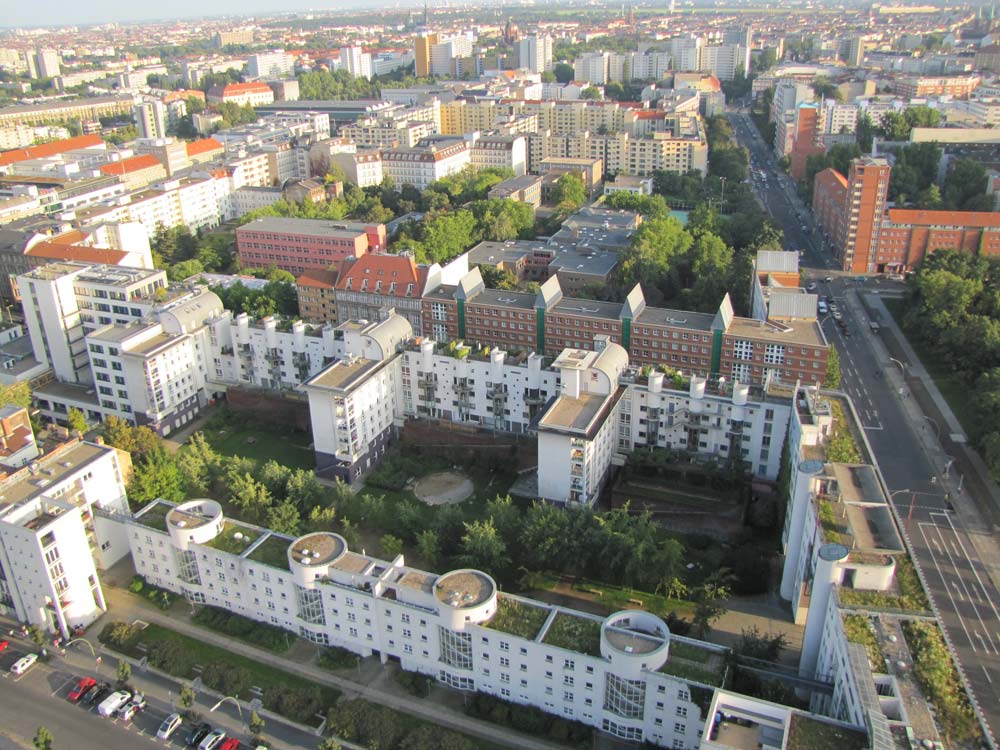 Berlin Depuis le ballon captif, Berlin vu du ciel