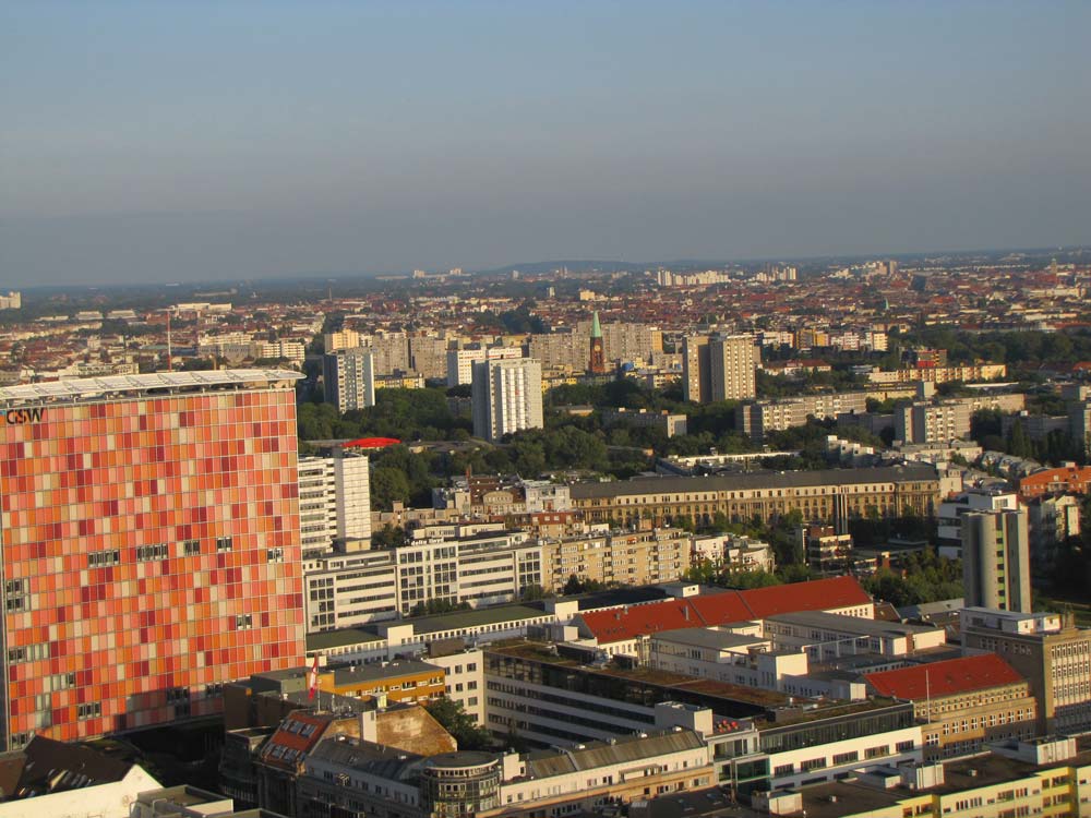 Berlin Depuis le ballon captif, Berlin vu du ciel