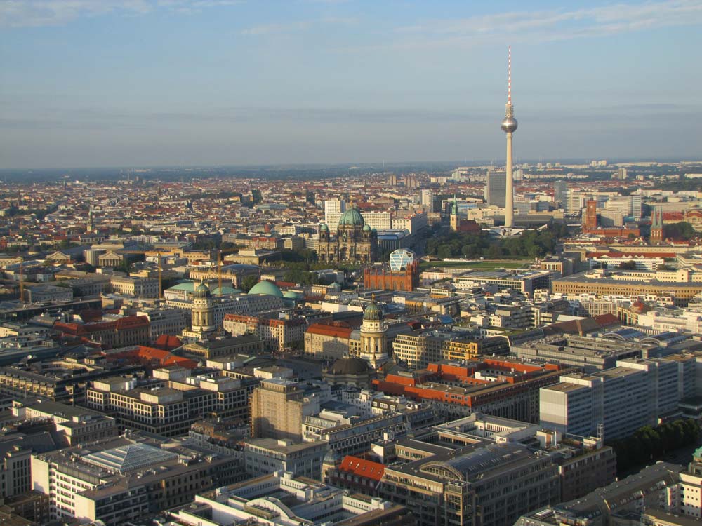 Berlin Depuis le ballon captif, Berlin vu du ciel