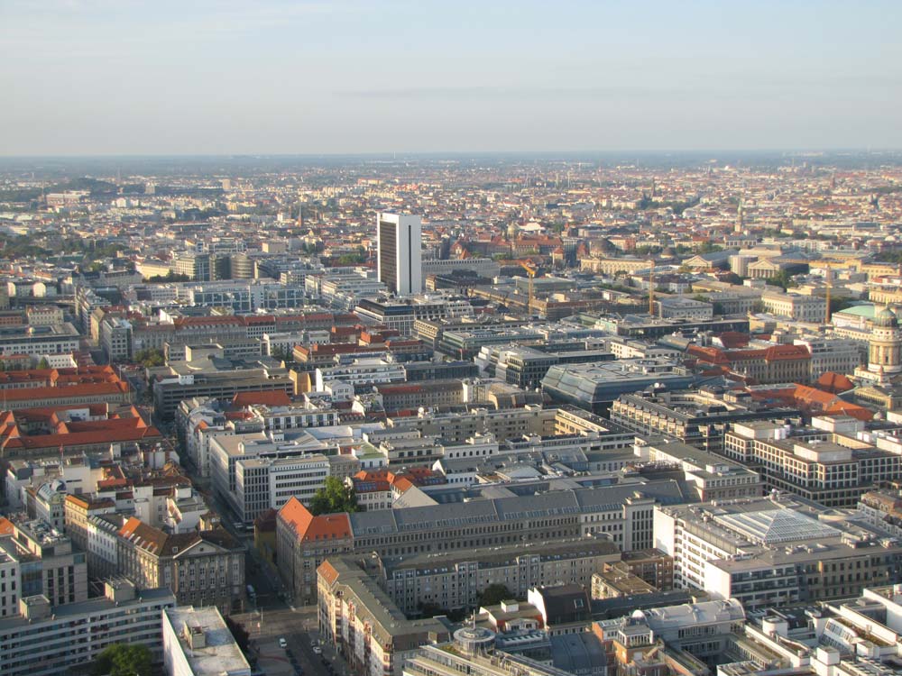 Berlin Depuis le ballon captif, Berlin vu du ciel