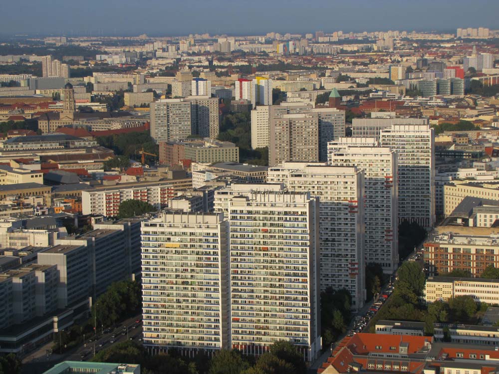 Berlin Depuis le ballon captif, Berlin vu du ciel