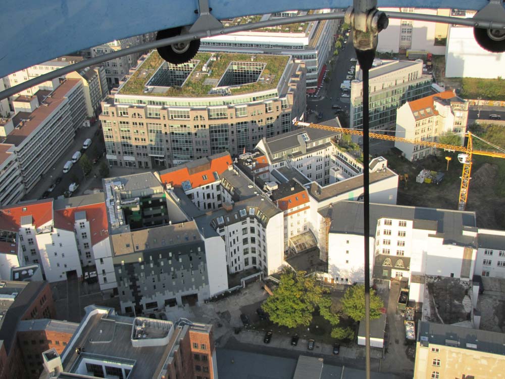 Berlin Depuis le ballon captif, Berlin vu du ciel