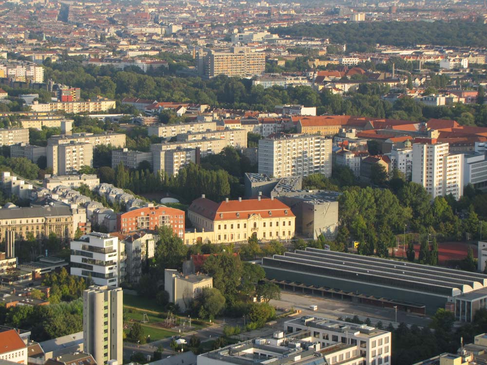 Berlin Depuis le ballon captif, Berlin vu du ciel