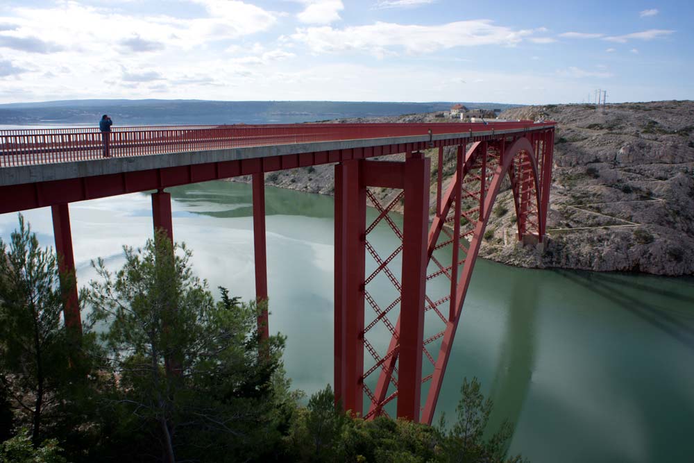 Voyage en Croatie: Le pont Maslenica