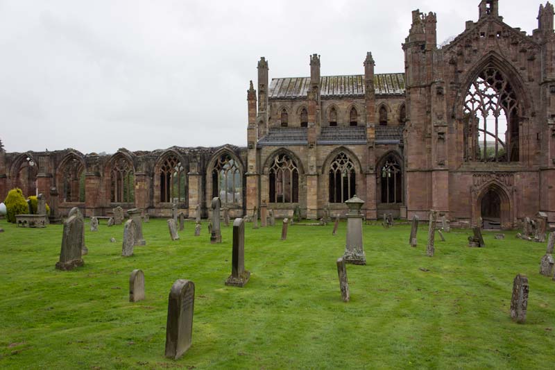 Melrose abbey