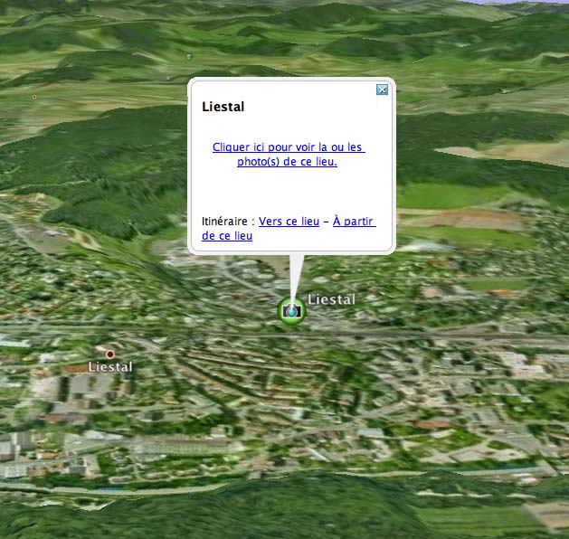 carte du canton de Bale
