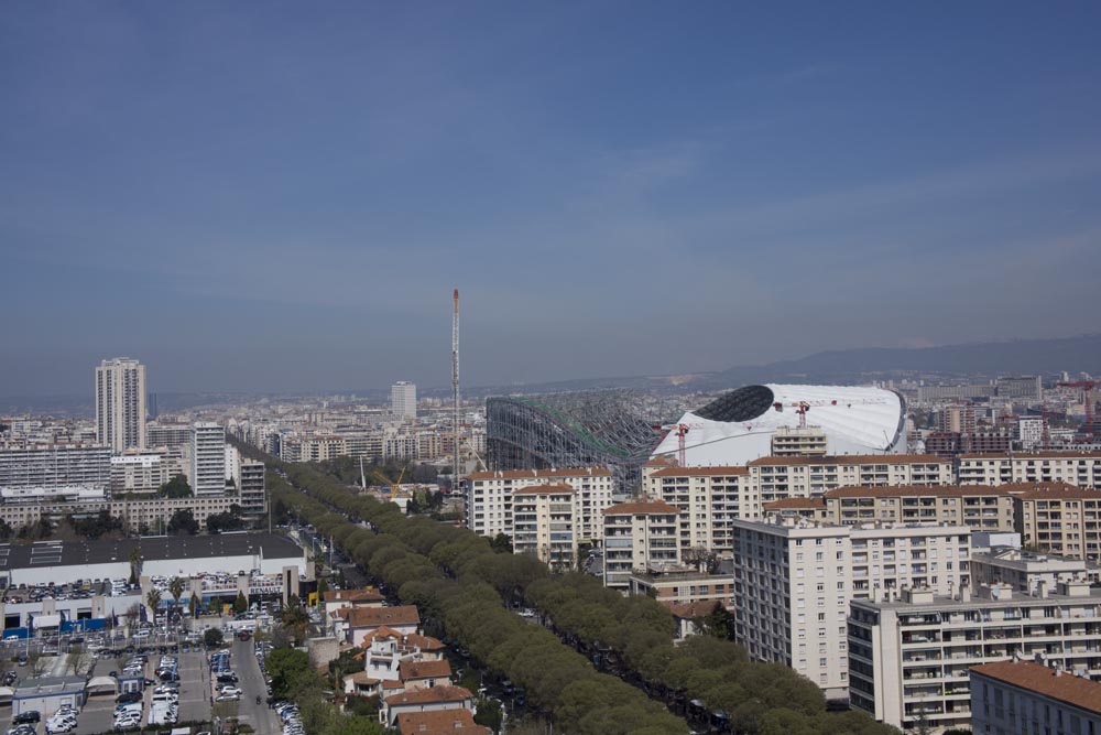 Marseille, La Cité radieuse du Corbusier