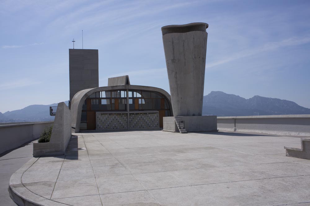 Marseille, La Cité radieuse du Corbusier