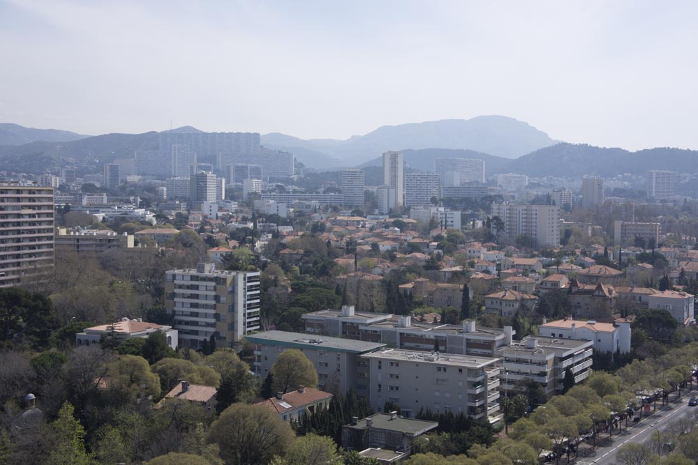 Marseille, La Cité radieuse du Corbusier