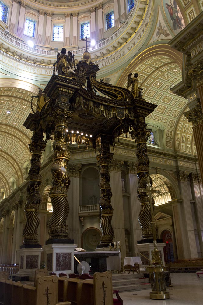 Montreal, Basilique-cathedrale Marie-Reine-du-Monde