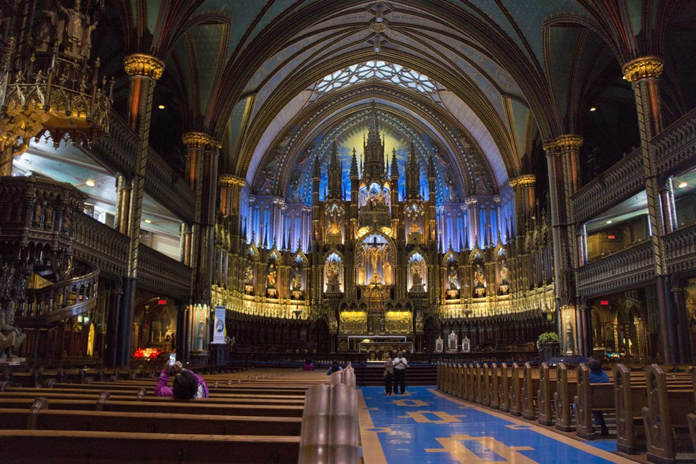 Montreal, basilique Notre-Dame
