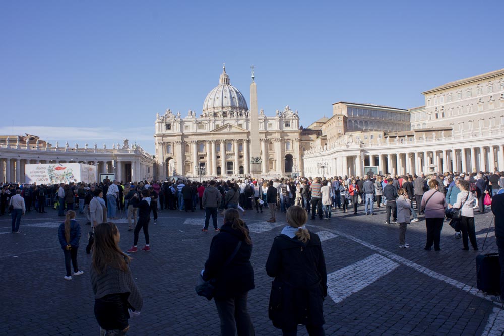 Rome, Audience publique du pape