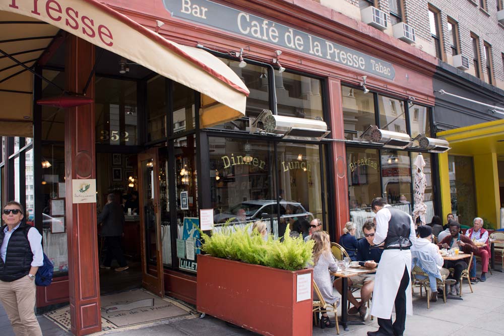 cafe de la presse