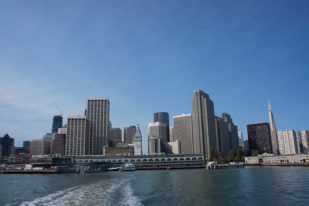 En ferry vers Sausalito