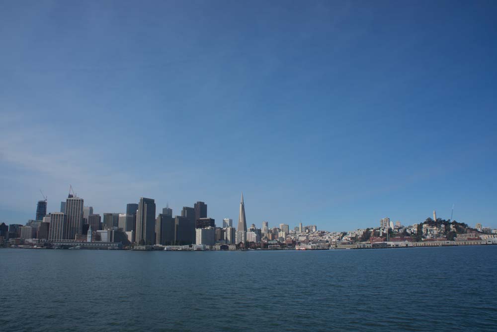 En ferry vers Sausalito