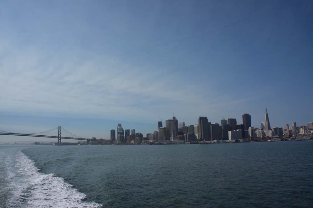 En ferry vers Sausalito