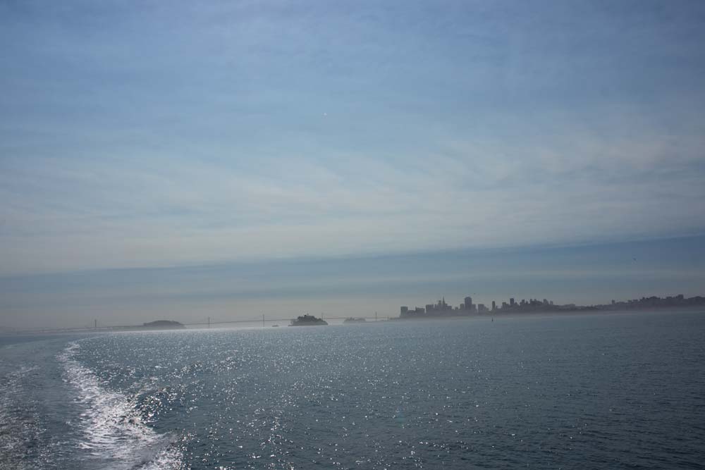 En ferry vers Sausalito