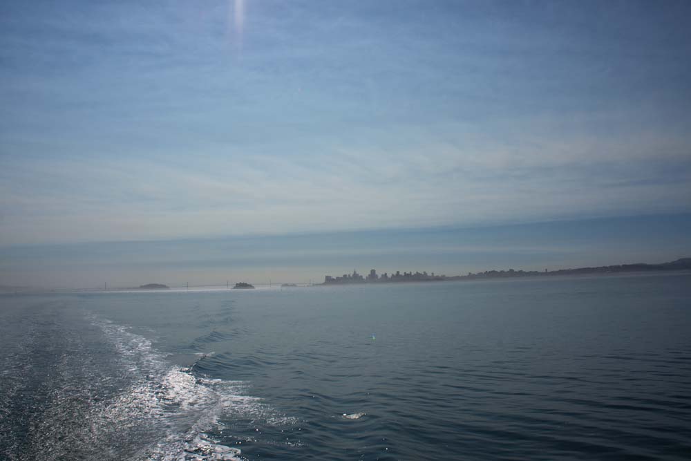 En ferry vers Sausalito