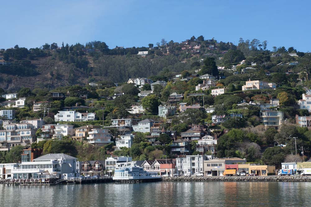 En ferry vers Sausalito