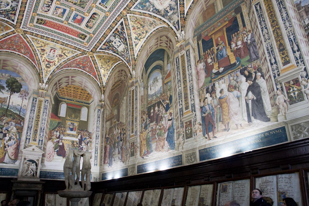 Sienne, Libreria Piccolomini 